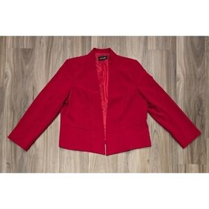 Black Label by Evan Picone Red Blazer